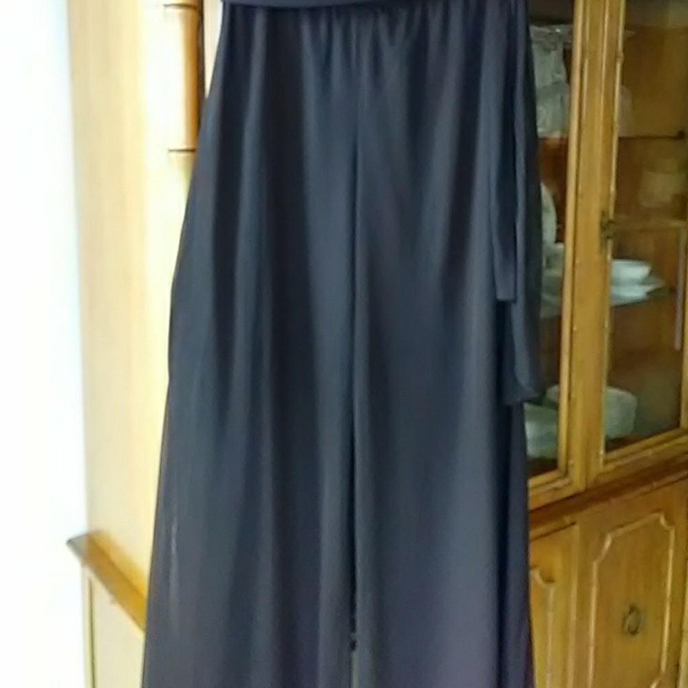 COPY - Black Pants with Scarf Belt